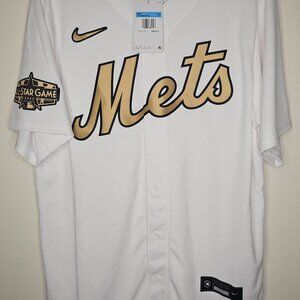 Nike York Mets 2022 All Star Home Run Derby Gold Jersey Size M. $140 NWT.